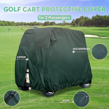 Golf Cart Cover Waterproof Durable Polyester Golf Cart Cover