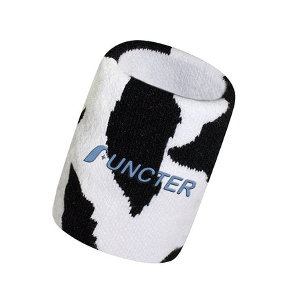 Anti-Sweat Cow Pattern Wristband