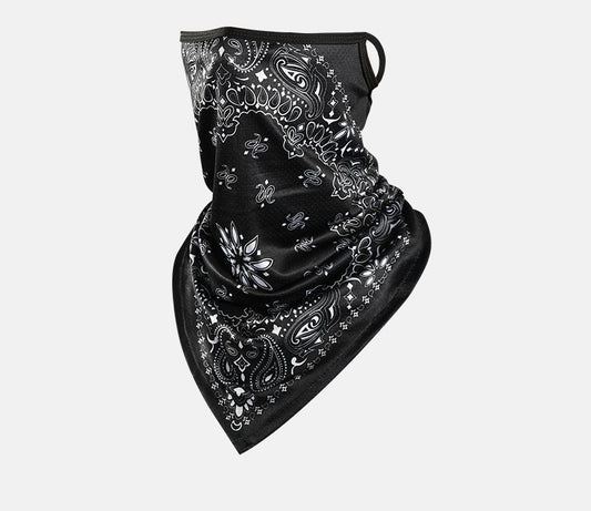 Motorcycle Sun Mask UV Ear Monaural Neck Gaiter(Full Size Custom Printing)