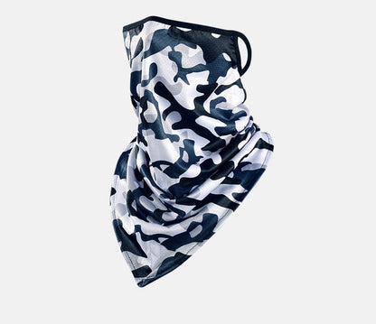 Motorcycle Sun Mask UV Ear Monaural Neck Gaiter(Full Size Custom Printing)