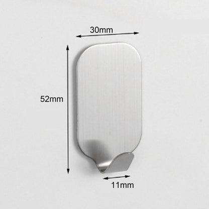 Self Adhesive Stainless Steel Clip Hooks