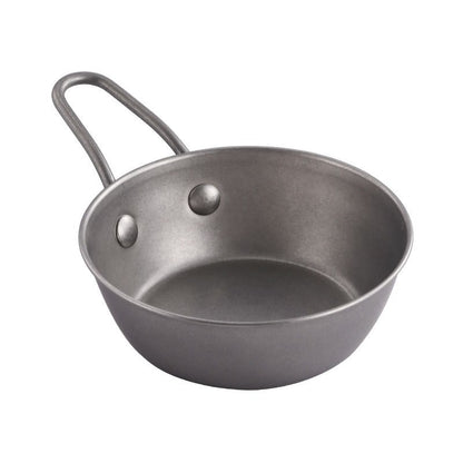 16 Oz. Stainless Steel Camping Bowl W/ Handle