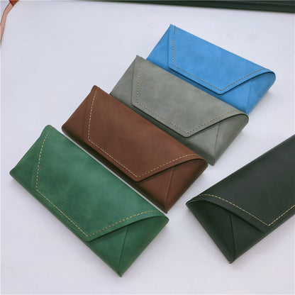 PU Leather Glasses Case Hard Shell Anti Scratch