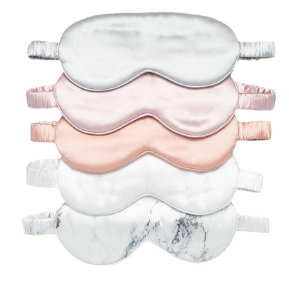 Silk Eye Mask W/ Elastic Straps