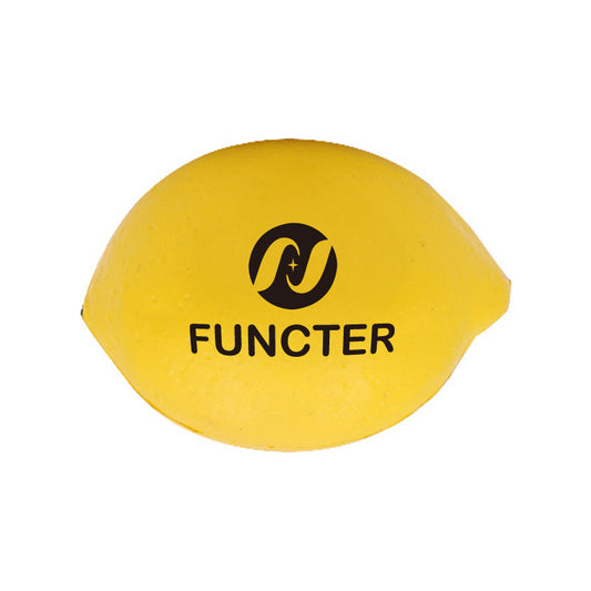 PU Simulated Lemon Stress Reliever Foam Toy