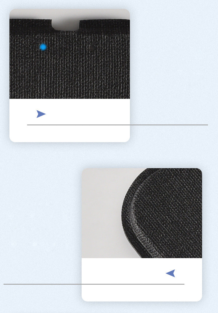 Black Blank Material View