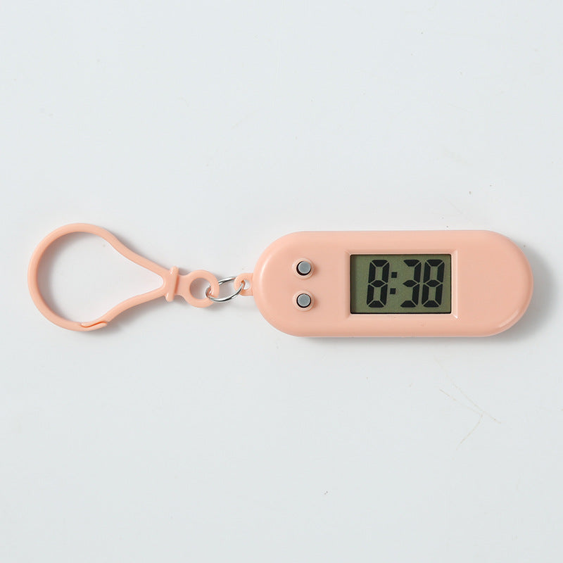 Mini Keychain Clock W/ Hook