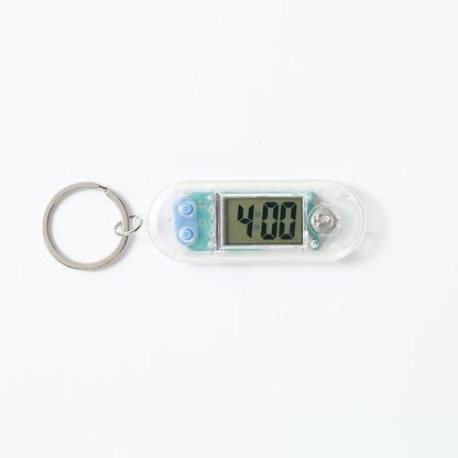 Mini Electronic Clock Keychain