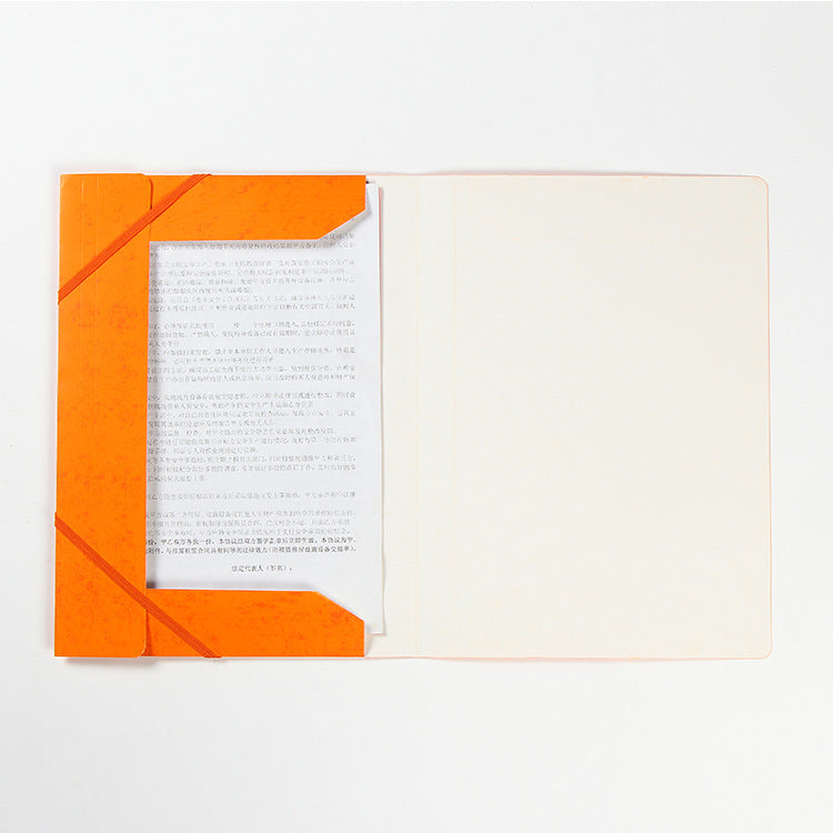 Paper Document Folder A4 Size with Elastic cord