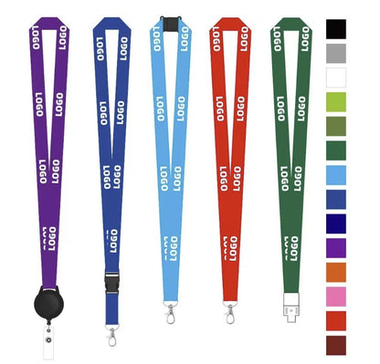 Custom Printed Full color Polyester Sports Medal Lanyard