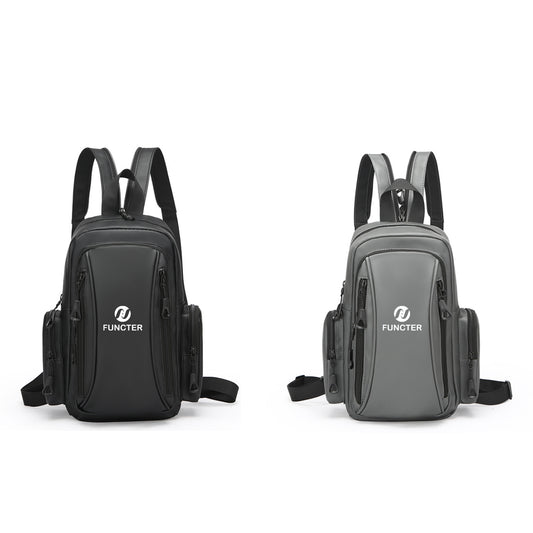 PU Waterproof Light Weight Backpack Crossbody