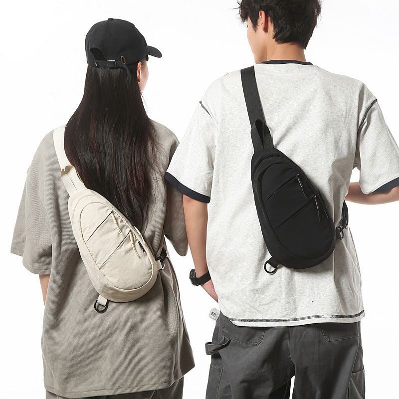 Nylon Backpack Crossbody Chest Bag