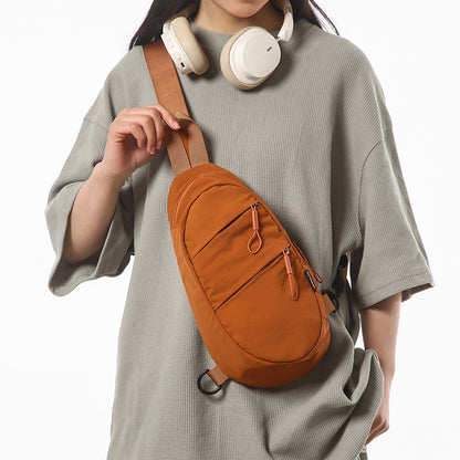 Nylon Backpack Crossbody Chest Bag