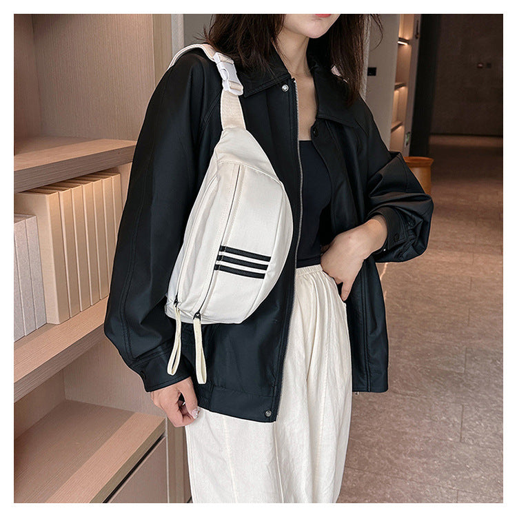 Nylon Backpack Crossbody Chest Bag