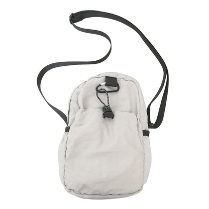 Sport Drawstring Nylon Crossbody Bag Chest Bag