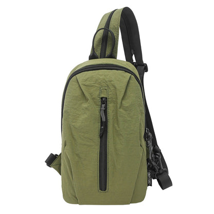 Nylon Waterproof Backpack Crossbody Chest Bag