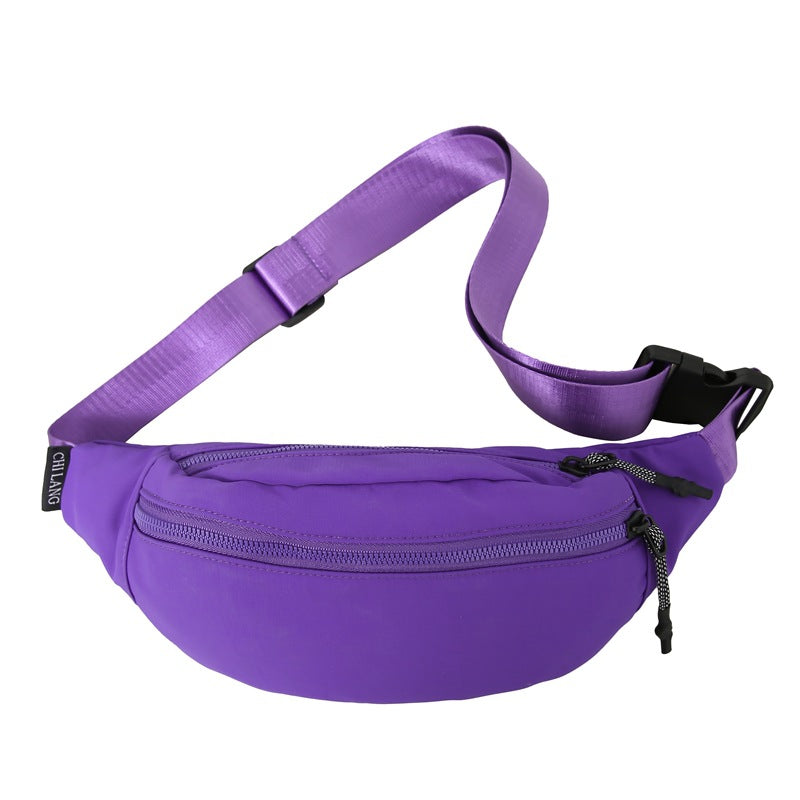 Nylon Waterproof Backpack Crossbody Waist Bag