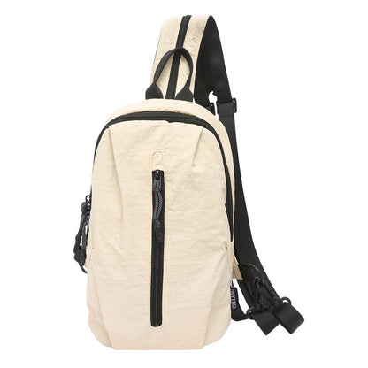 Nylon Waterproof Backpack Crossbody Chest Bag
