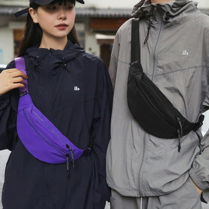 Nylon Waterproof Backpack Crossbody Waist Bag