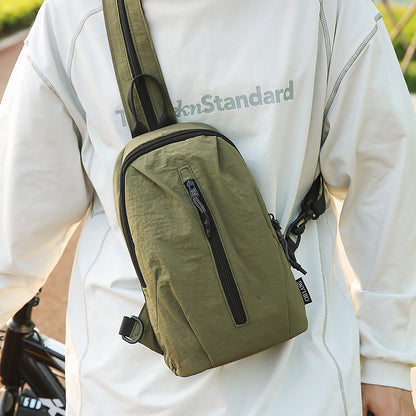 Nylon Waterproof Backpack Crossbody Chest Bag