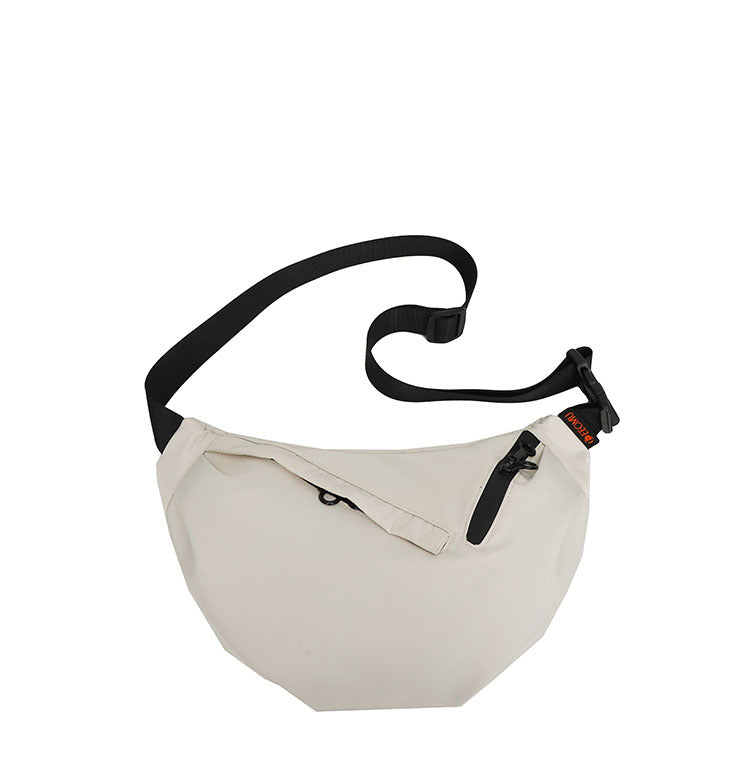 Nylon Single Shoulder Bag Crossbody Dumpling Bag