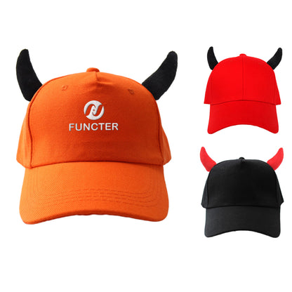 Vintage Bullhorn Shape 5-Panel Baseball Cap