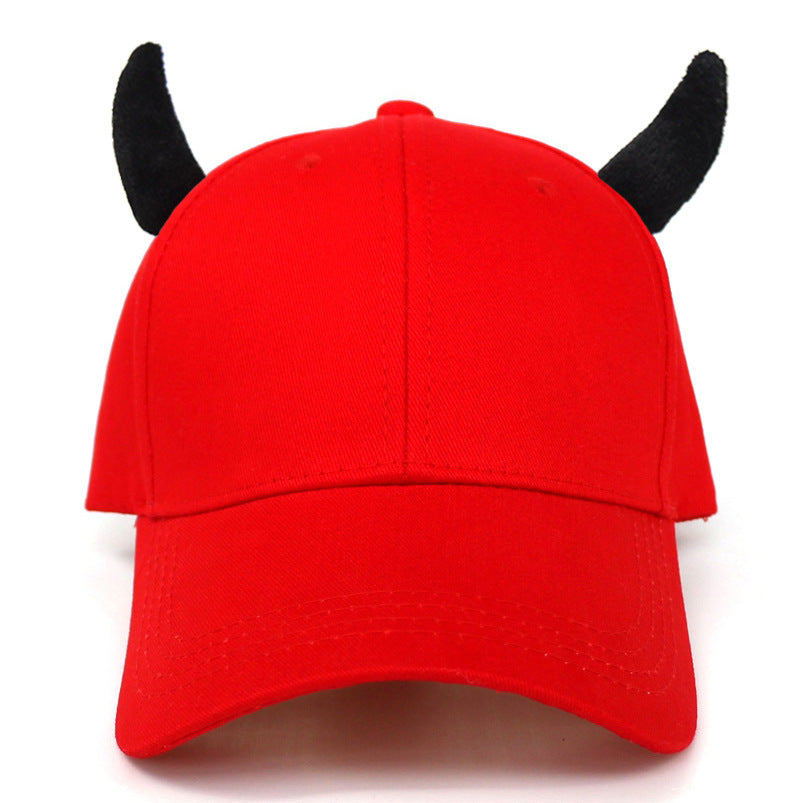 Vintage Bullhorn Shape 6-Panel Baseball Cap