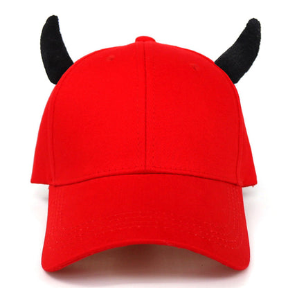 Vintage Bullhorn Shape 6-Panel Baseball Cap