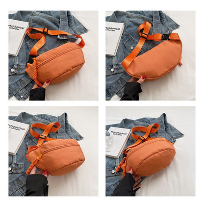 Nylon Waterproof Backpack Crossbody Waist Bag