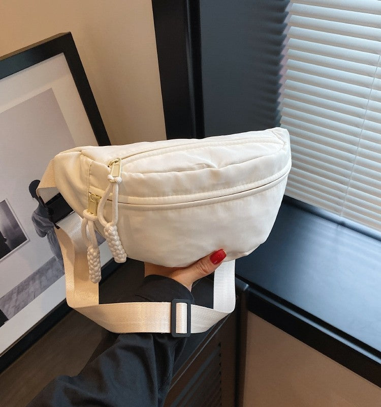Nylon Waterproof Backpack Crossbody Waist Bag