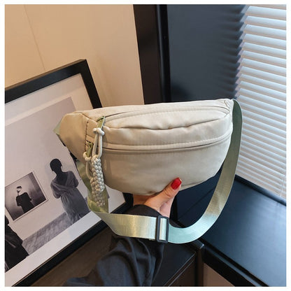 Nylon Waterproof Backpack Crossbody Waist Bag