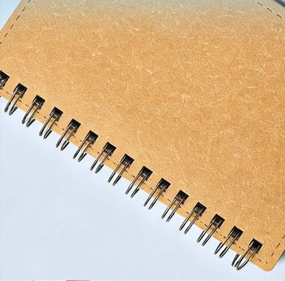 Double Spiral Notebook W/ Sticky Notes, Eco Pen