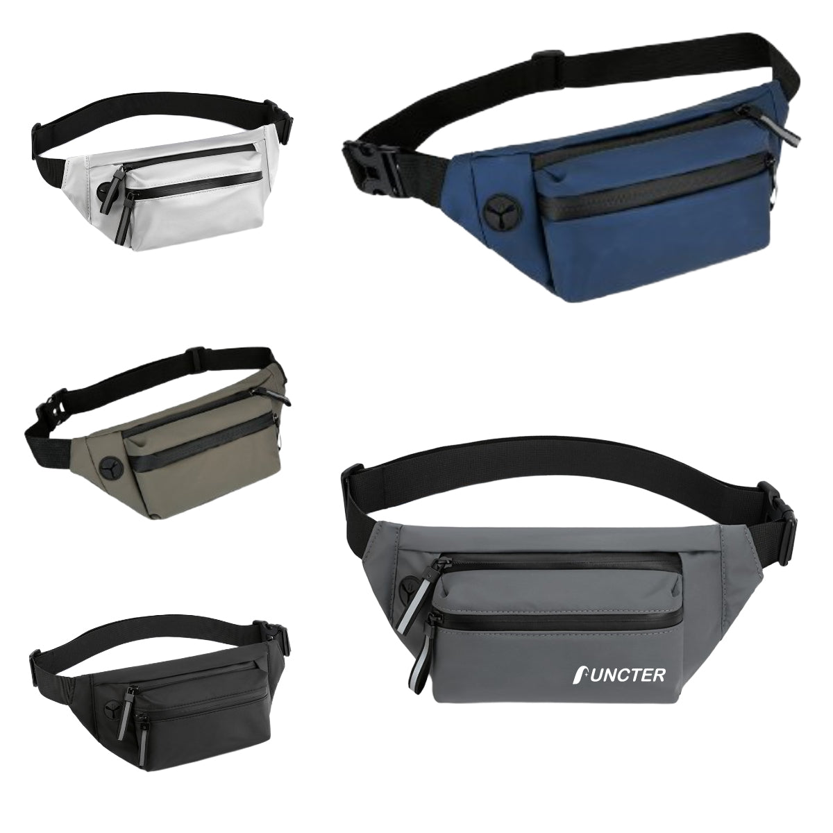 Nylon Sport Waist Pack Crossbody bag