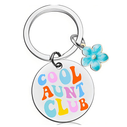 Color Customization Metal Round Key Chain