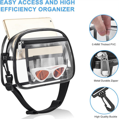 PVC Transparent Crossbody Bag Single Shoulder Bag