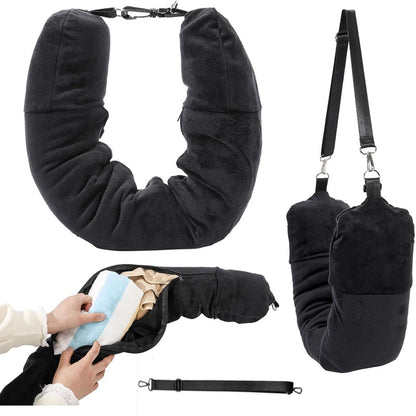 Portable Travel Neck Pillow Cover Only Unfilled