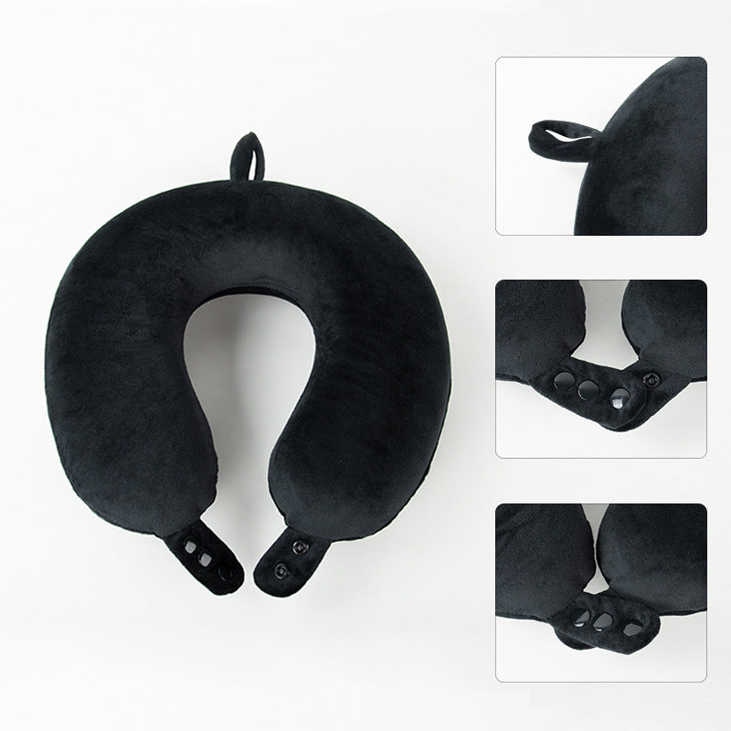 Travel Neck Pillow Memory Foam Airplane U Shaped Pillow