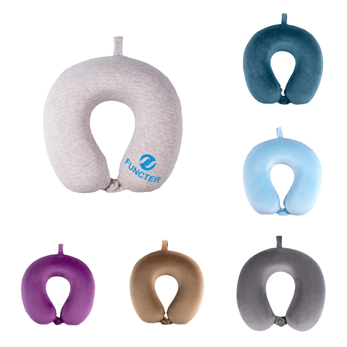 Travel Neck Pillow Memory Foam Airplane U Shaped Pillow