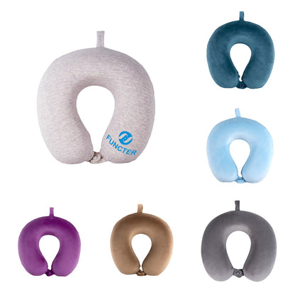 Travel Neck Pillow Memory Foam Airplane U Shaped Pillow