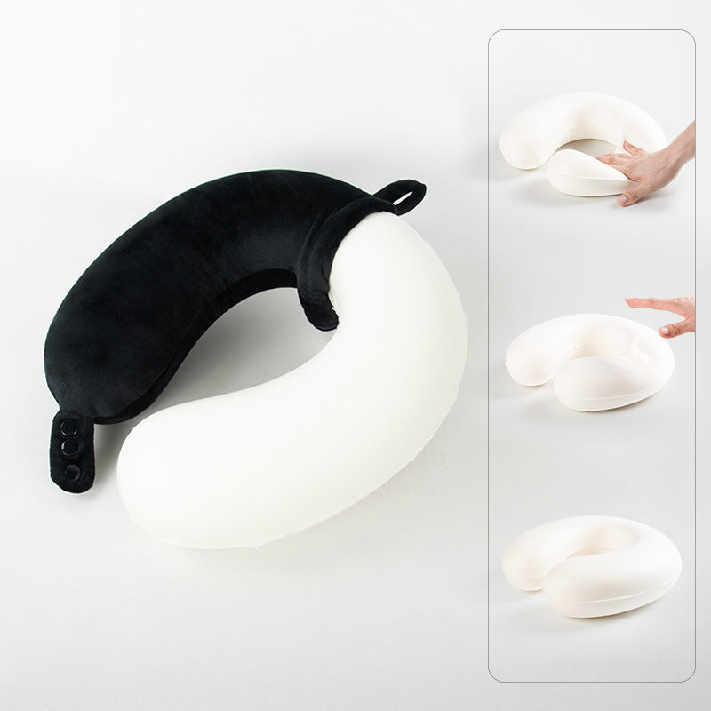 Travel Neck Pillow PP Foam Airplane U Shaped Pillow