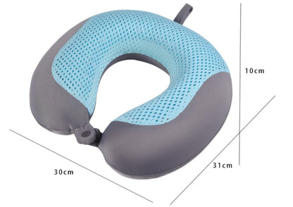 Cooling Gel U Shaped Neck Pillow Airplane Travel