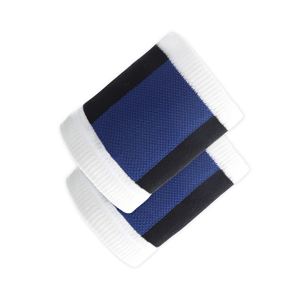 Color Blocking Cotton Terry Cloth Wrist Band