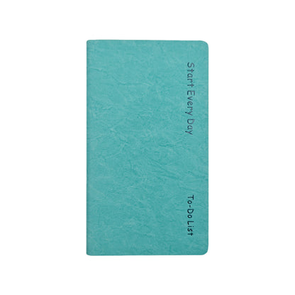 A6 Crinkle PU Leather Notebook