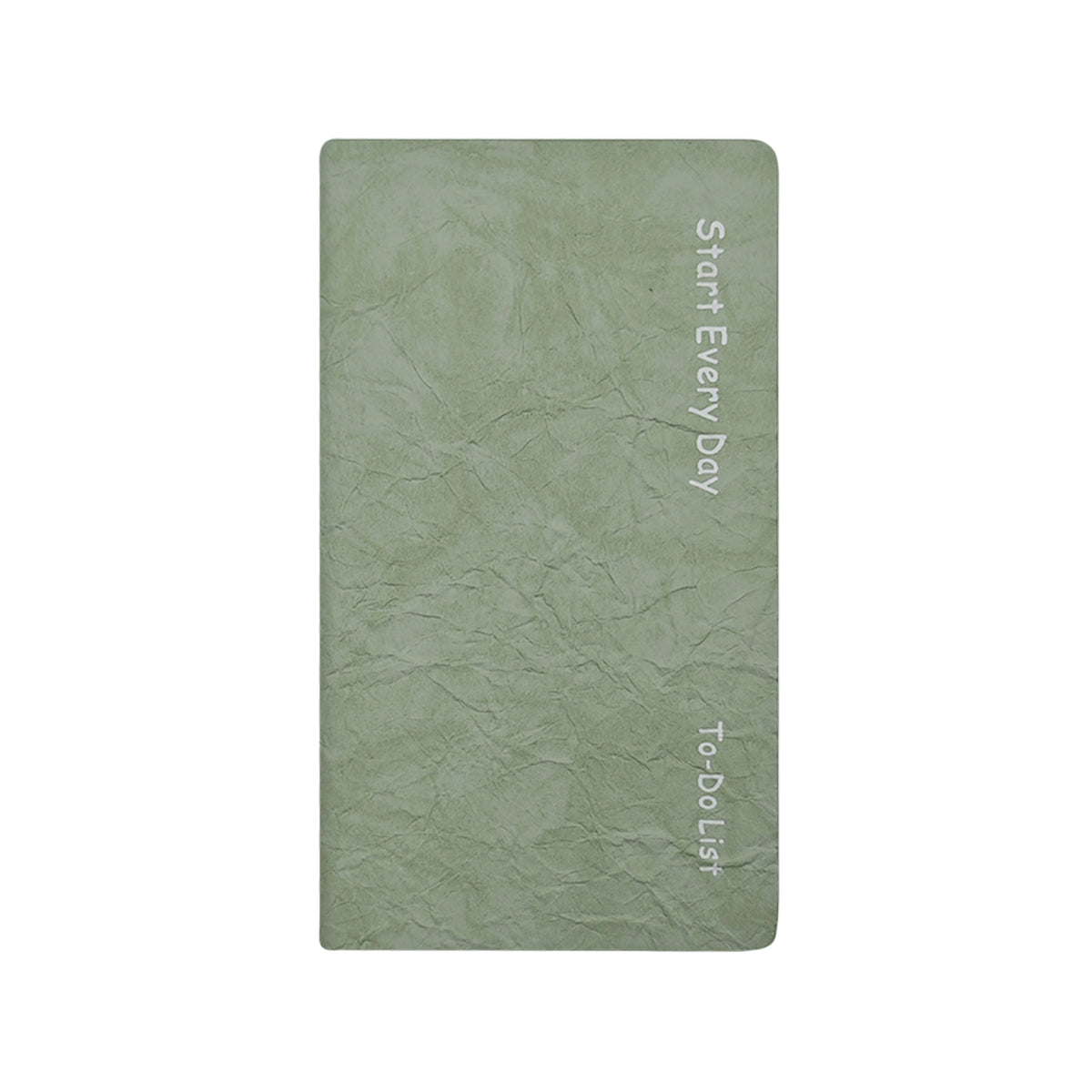 A6 Crinkle PU Leather Notebook