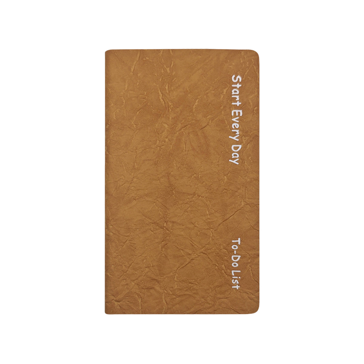 A6 Crinkle PU Leather Notebook