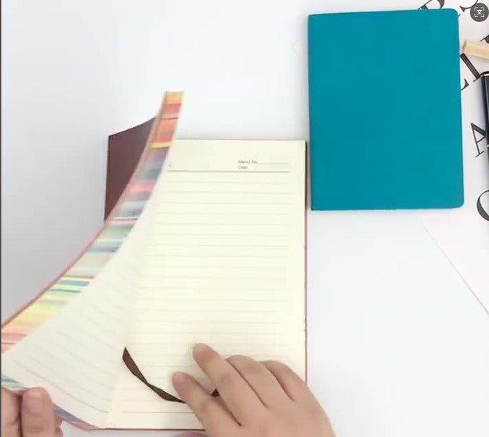 B5 PU Leather Waterproof Notebook