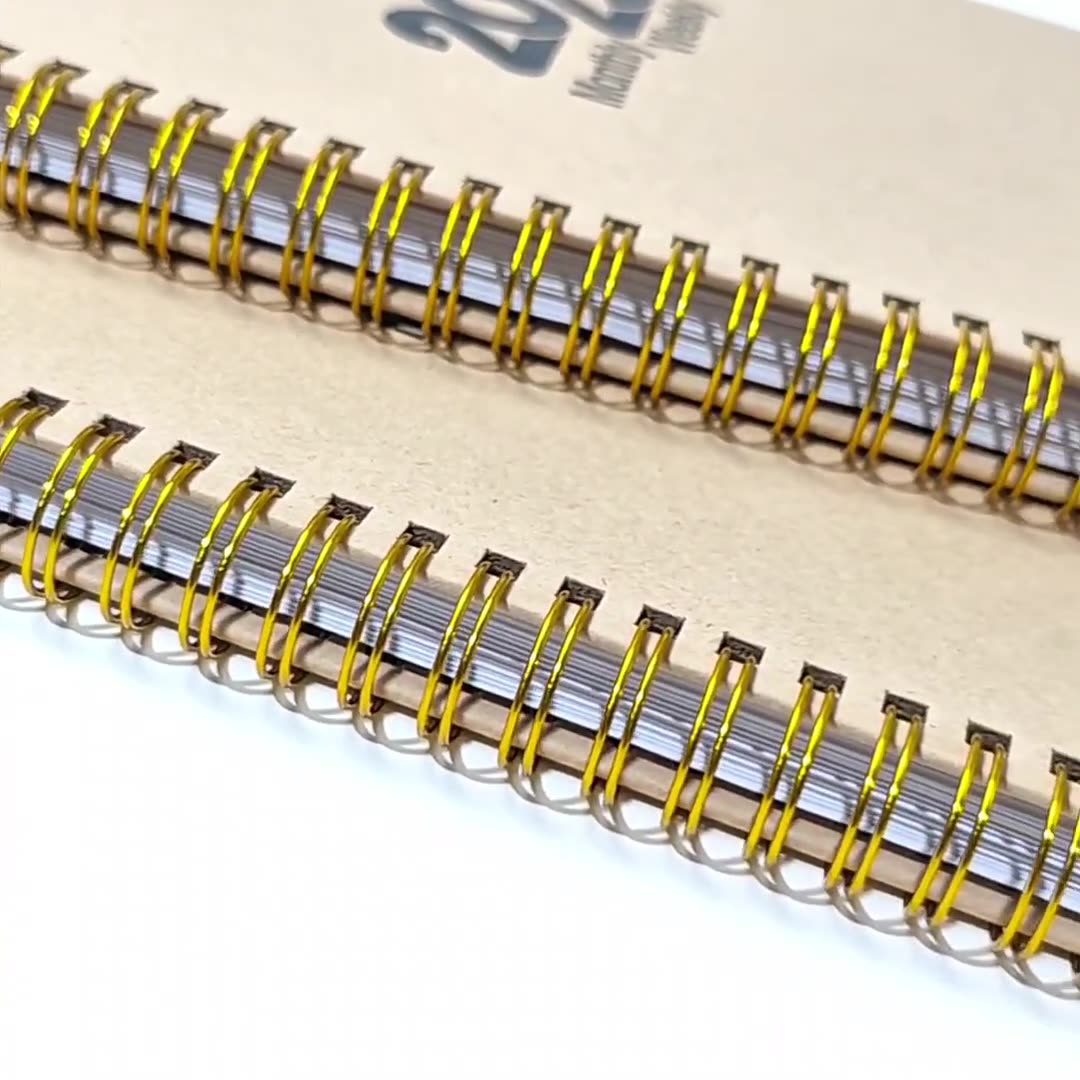 Metal Edged Spiral Journal A5 Notebook