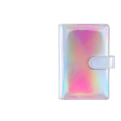Laser Magnetic PVC A6 Notebook