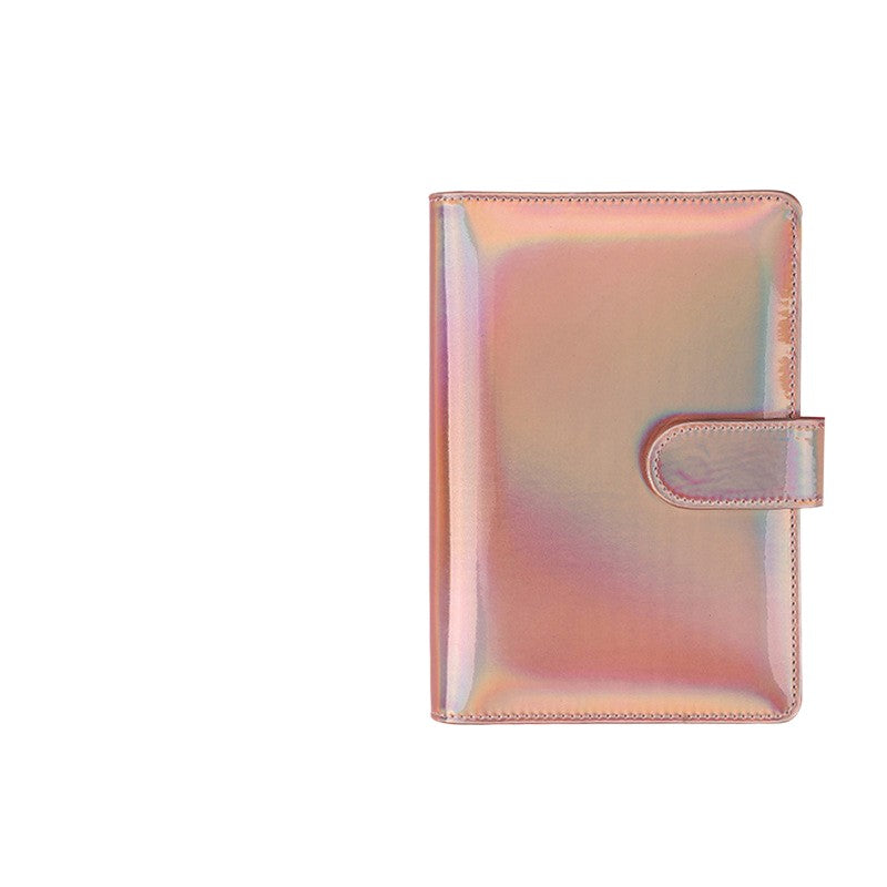 Laser Magnetic PVC A6 Notebook