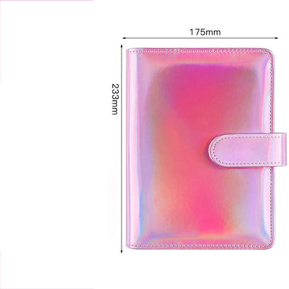 Laser Magnetic PVC A5 Notebook